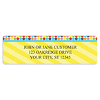 Bright Pop Address Labels