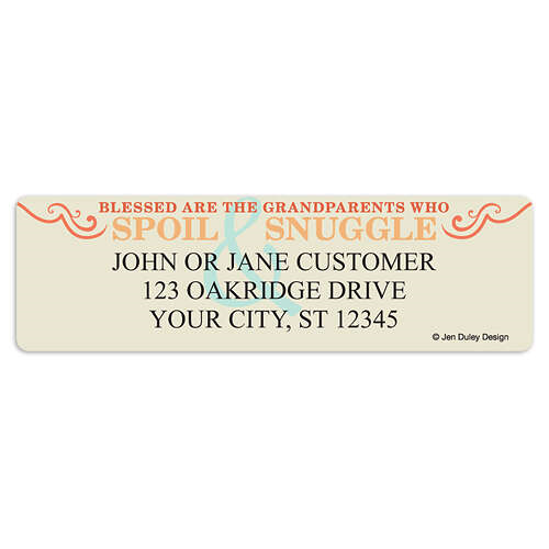 Grandparents Address Labels