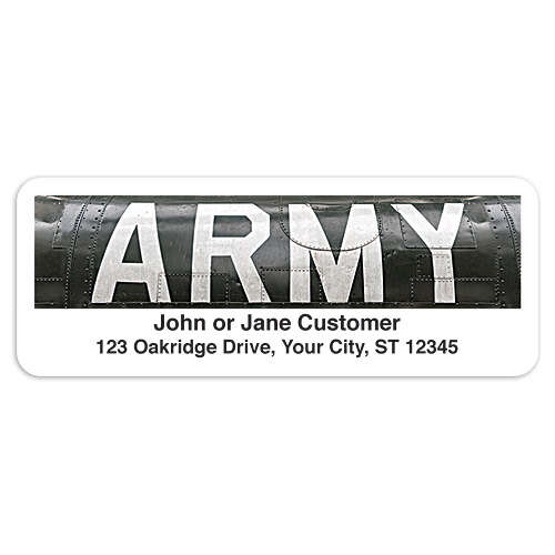 Army Address Labels