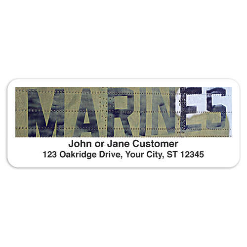 Marines Address Labels