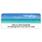 Escape to Paradise Address Labels