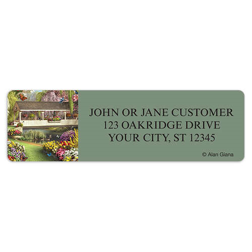 Covered Bridges Address Labels