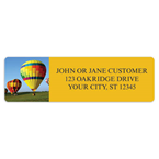 Hot Air Balloons Address Labels