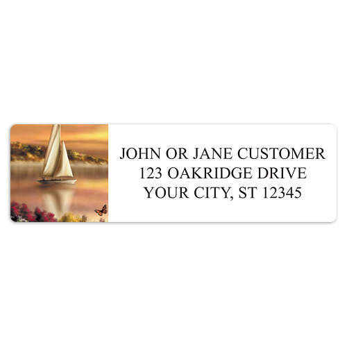 Coastal Dreams Address Labels