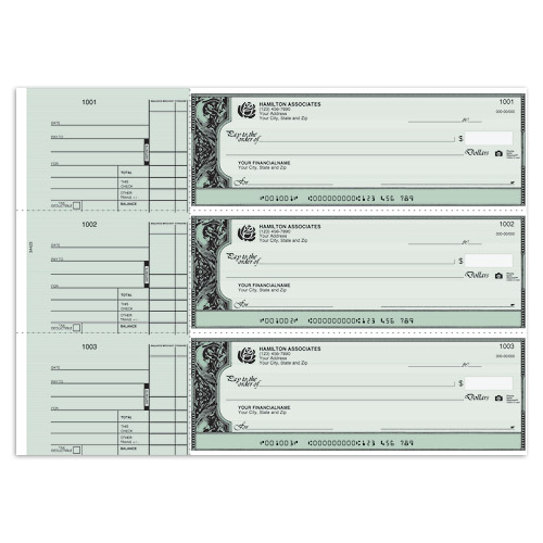 3-To-A-Page - Currency Checks