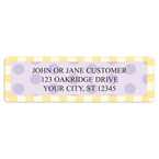 Delicious Dots Address Labels