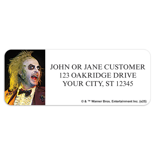 BEETLEJUICE � Address Labels