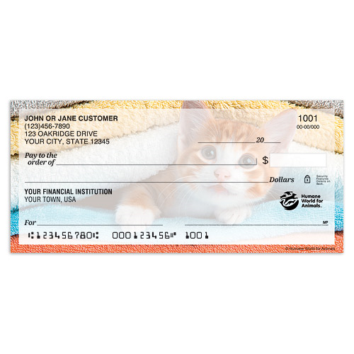 Humane World for Animals Cats Checks