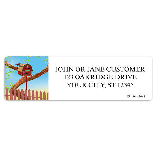 Gail Marie My Garden Address Labels