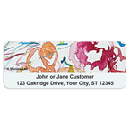 Artist Garden Address Labels