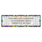 Stained Glass Address Labels