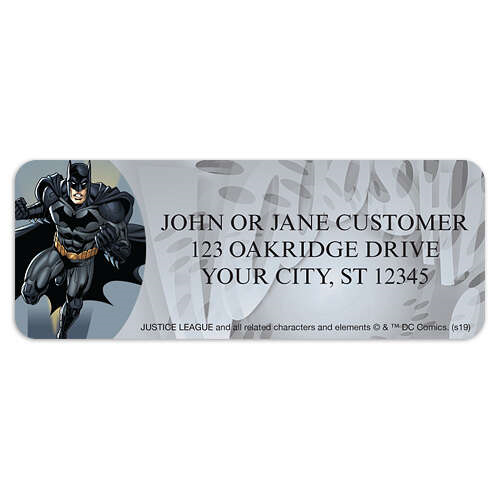 JUSTICE LEAGUE&#153; Address Labels