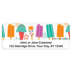 Popsicles Address Labels