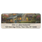 Thomas Kinkade Cottages Address Labels