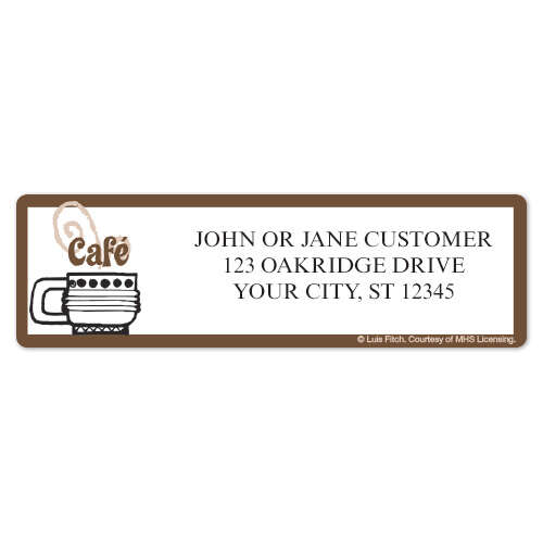 Coffee Time Address Labels