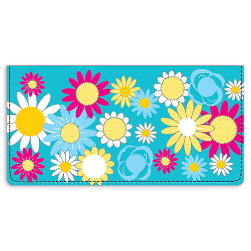 Bright Floral Leather Cover