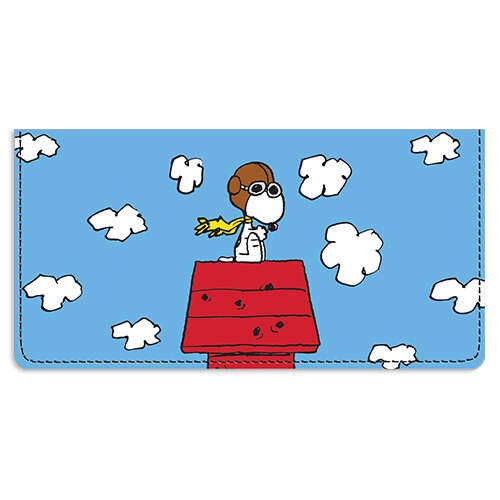 Snoopy Flying Ace Leather Cover