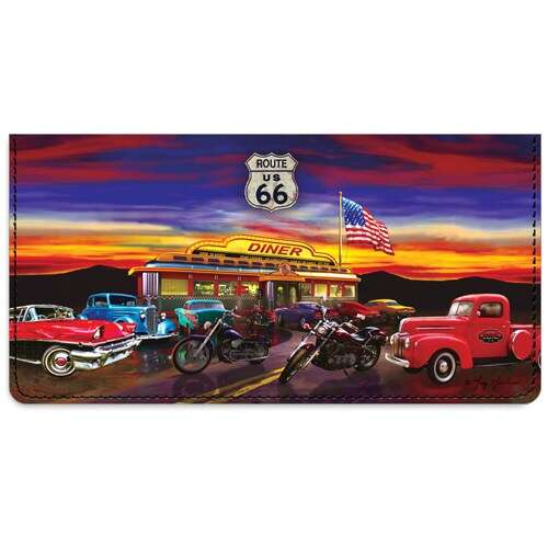 Route 66 Leather Cover