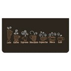 Coffee Time Leather Cover