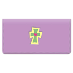 Cross Checkbook Cover - Purple