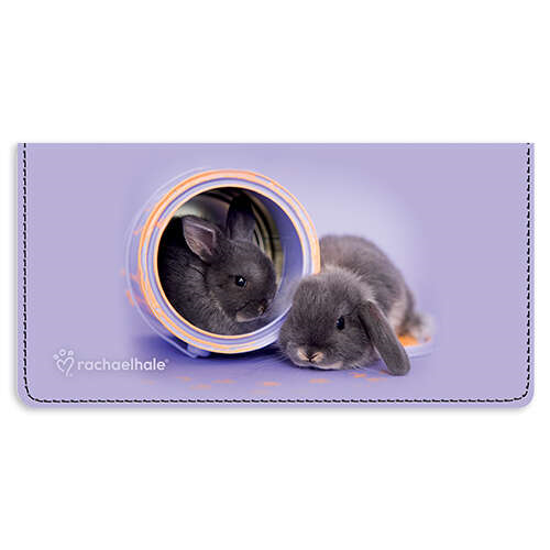 rachaelhale Bunnies Leather Cover