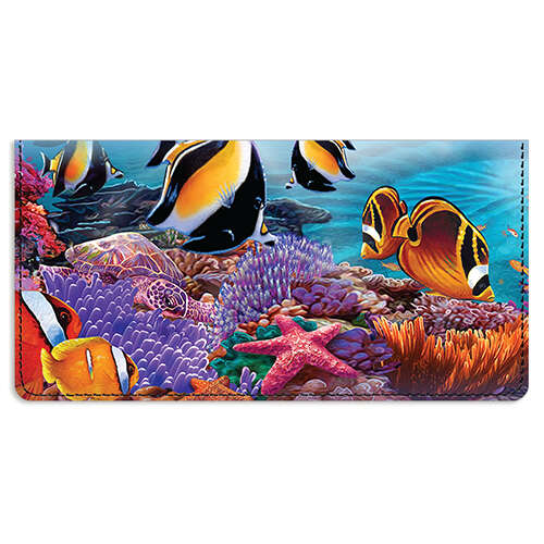 Steve Sundram Tropical Fish Leather Cover