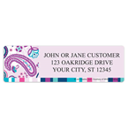 Paisley & Lace Address Labels