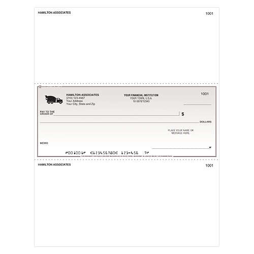 Laser Voucher, Check in Middle - Brown Safety