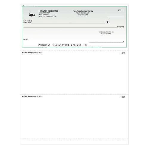 Laser Voucher, Check on Top - Green Safety