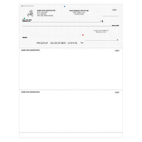 Laser Voucher, Check on Top - HighTech