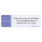 Believe Address Labels