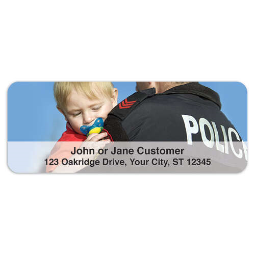 Law Enforcement Address Labels