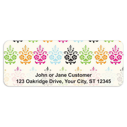 Obessed with Color Address Labels