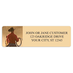 American Cowboy Address Labels