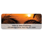 Caribbean Paradise Address Labels