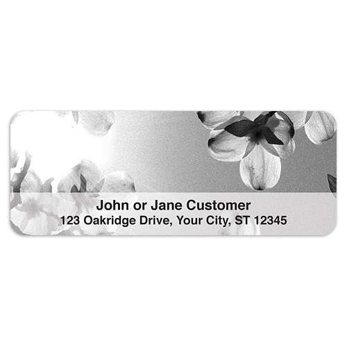 Dramatic Dogwoods Address Labels