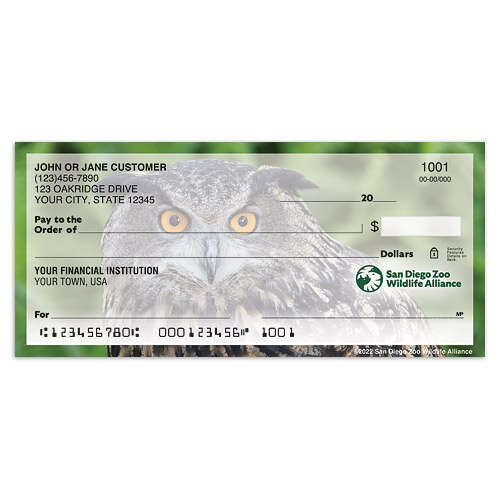 San Diego Zoo Owl Checks