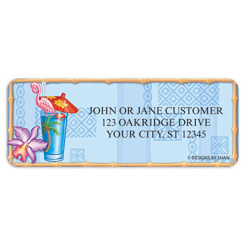 Taste of Paradise Address Labels