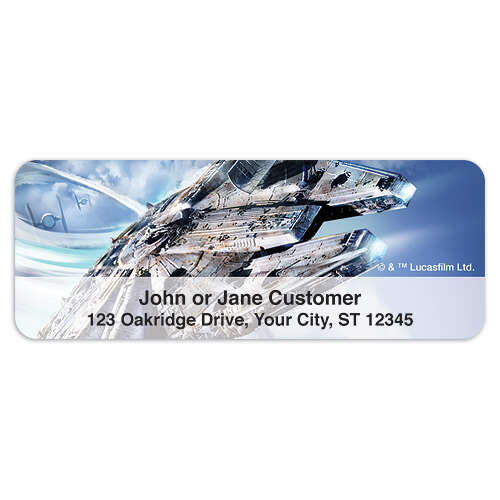 <i>Star Wars</i>&#153; Vehicles Address Labels