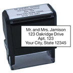 Self-Inking 5 Line Stamp