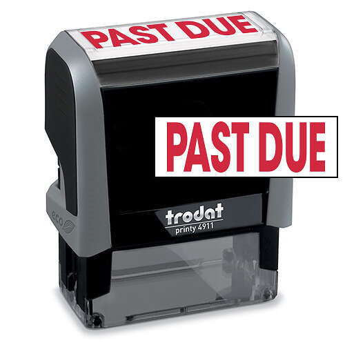 Stock Title Stamp - Past Due