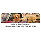 Pups & Trucks Address Labels