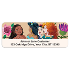 Disney Princess Friends Address Labels