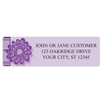 Purple Passion Sheet Labels