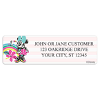 Tropical Fun Minnie Address Labels