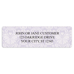 Vintage Floral Address Labels