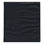 Vinyl Business Register Binder - Black