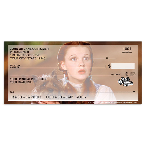 THE WIZARD OF OZ &trade; Checks