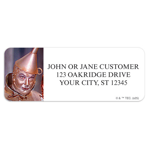 THE WIZARD OF OZ Address Labels