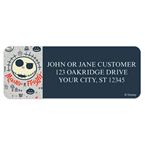 Nightmare Before Christmas Pumpkin King Address Labels